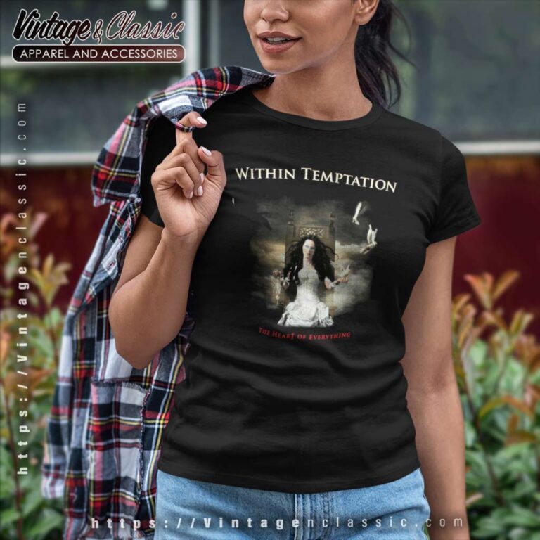 Within Temptation Shirt Heart Of Everything Women TShirt Within Temptation Shirt Heart Of Everything Women TShirt