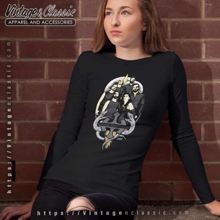 Within Temptation Shirt Hydra Illustration Long Sleeve Tee Within Temptation Shirt Hydra Illustration Long Sleeve Tee