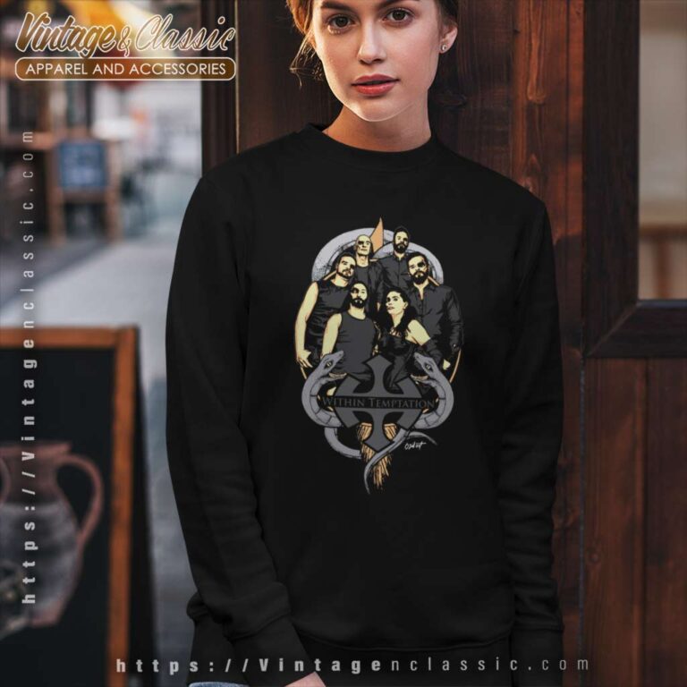 Within Temptation Shirt Hydra Illustration Sweatshirt Within Temptation Shirt Hydra Illustration Sweatshirt