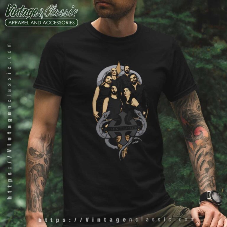 Within Temptation Shirt Hydra Illustration T Shirt Within Temptation Shirt Hydra Illustration T Shirt