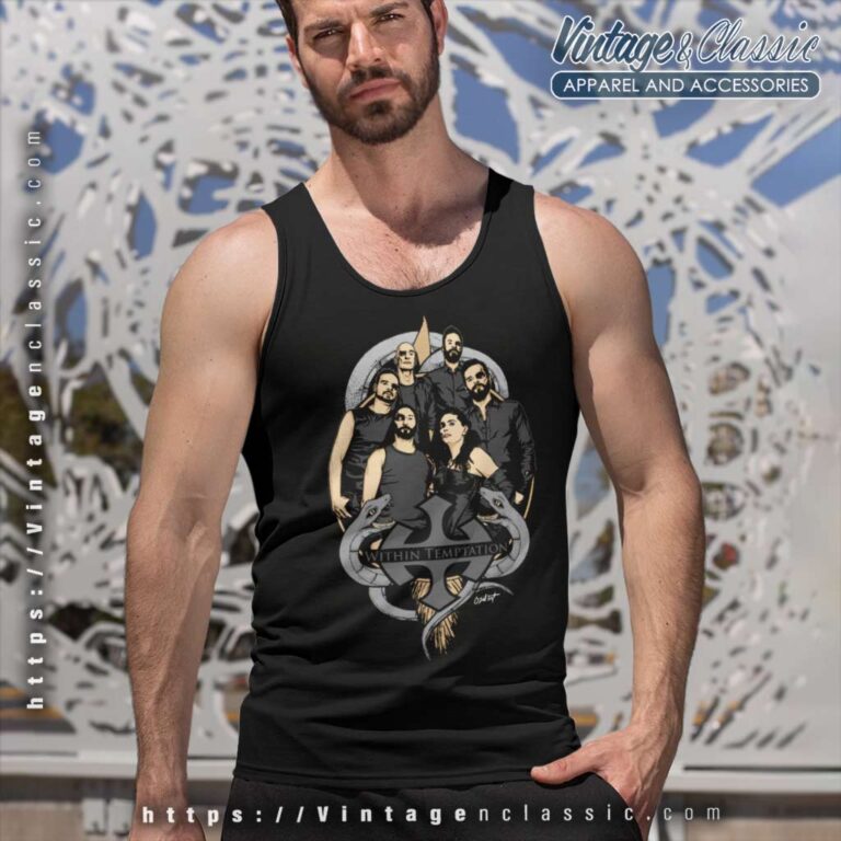 Within Temptation Shirt Hydra Illustration Tank Top Racerback Within Temptation Shirt Hydra Illustration Tank Top Racerback