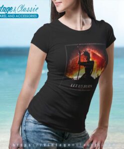 Within Temptation Shirt Let Us Burn Elements Hydra Live In Concert Album Cover Women TShirt