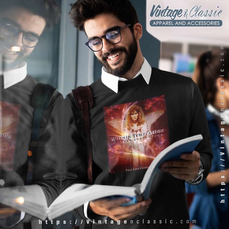 Within Temptation Shirt Mother Earth Tour Album Cover Sweatshirt 2 Within Temptation Shirt Mother Earth Tour Album Cover Sweatshirt 2