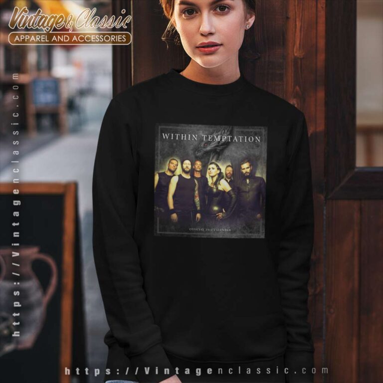 Within Temptation Shirt Official Calendars 2016 Sweatshirt Within Temptation Shirt Official Calendars 2016 Sweatshirt