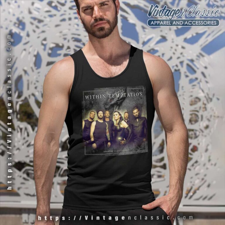 Within Temptation Shirt Official Calendars 2016 Tank Top Racerback Within Temptation Shirt Official Calendars 2016 Tank Top Racerback