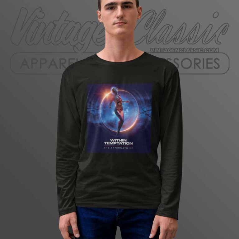 Within Temptation Shirt The Aftermath Ep Long Sleeve Tee Within Temptation Shirt The Aftermath Ep Long Sleeve Tee