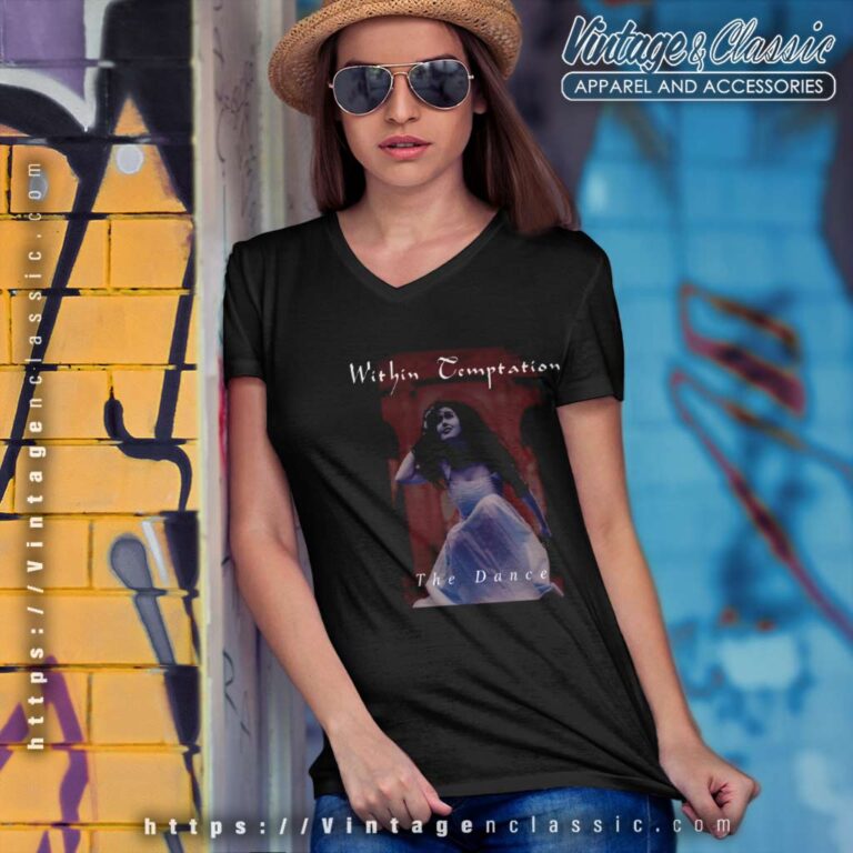 Within Temptation Shirt The Dance V Neck TShirt Within Temptation Shirt The Dance V Neck TShirt