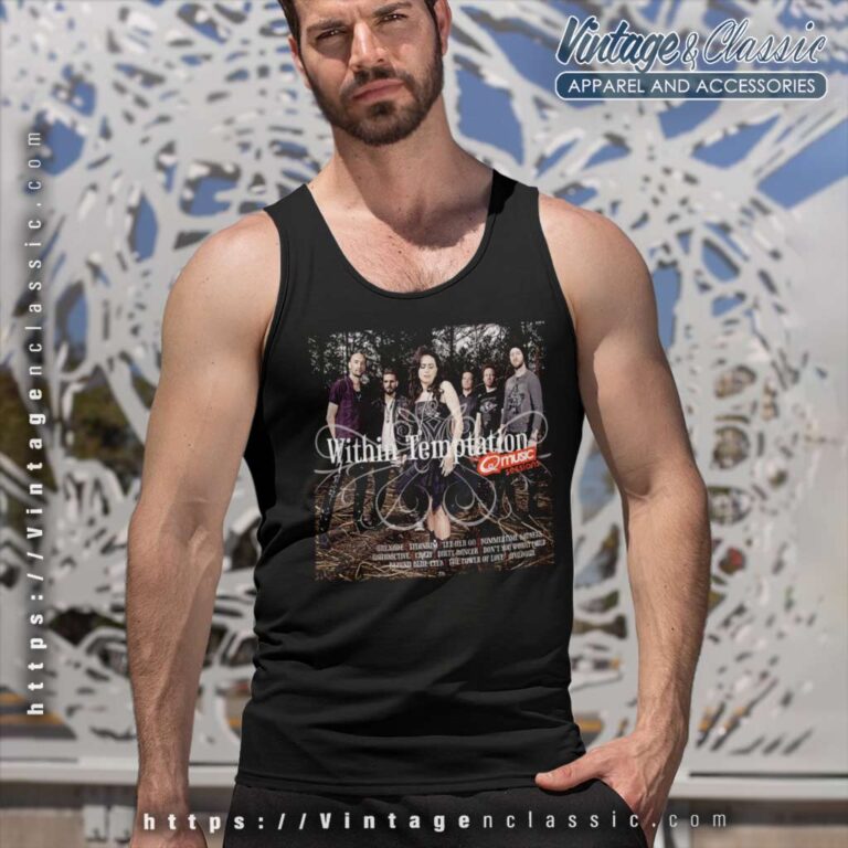 Within Temptation Shirt The Q Music Sessions Tank Top Racerback 1 Within Temptation Shirt The Q Music Sessions Tank Top Racerback 1