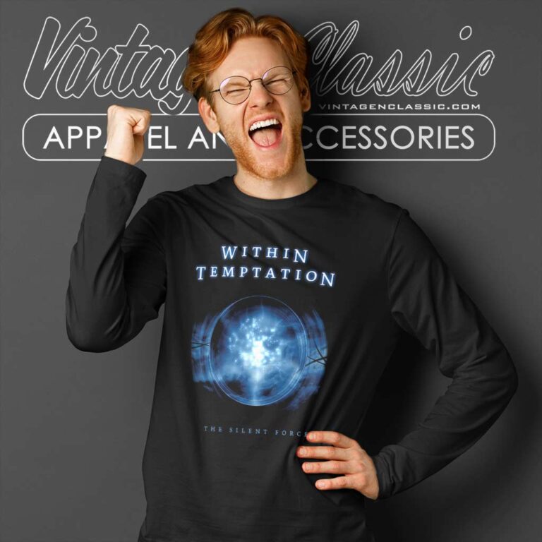 Within Temptation Shirt The Silent Force Long Sleeve Tee Within Temptation Shirt The Silent Force Long Sleeve Tee