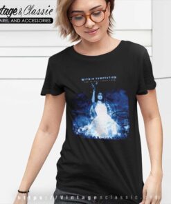 Within Temptation Shirt The Silent Force Tour Women TShirt 1