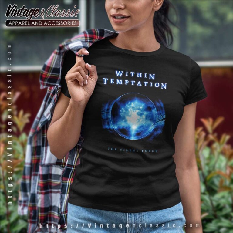 Within Temptation Shirt The Silent Force Women TShirt Within Temptation Shirt The Silent Force Women TShirt