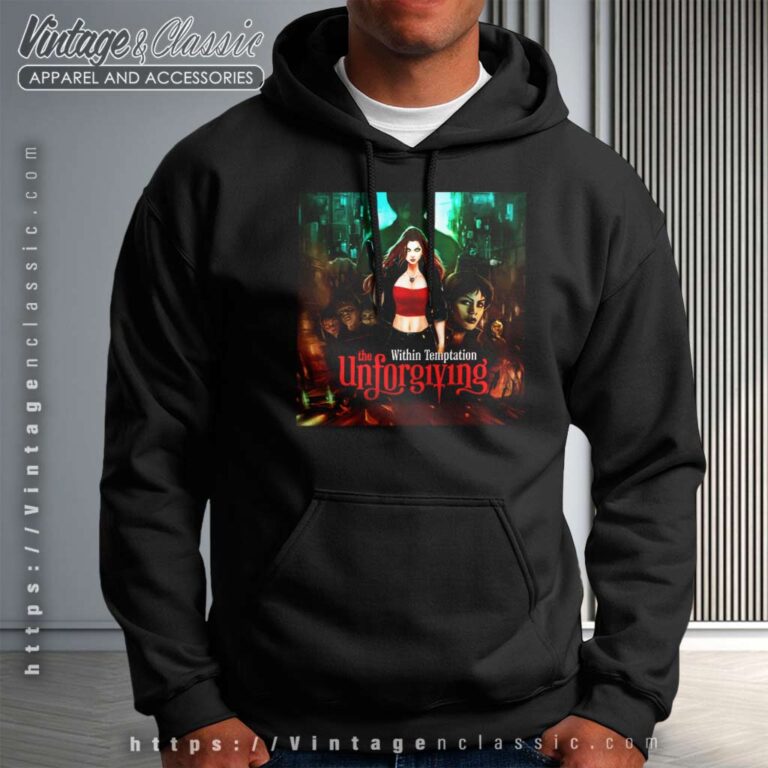 Within Temptation Shirt The Unforgiving Hoodie 1 Within Temptation Shirt The Unforgiving Hoodie 1