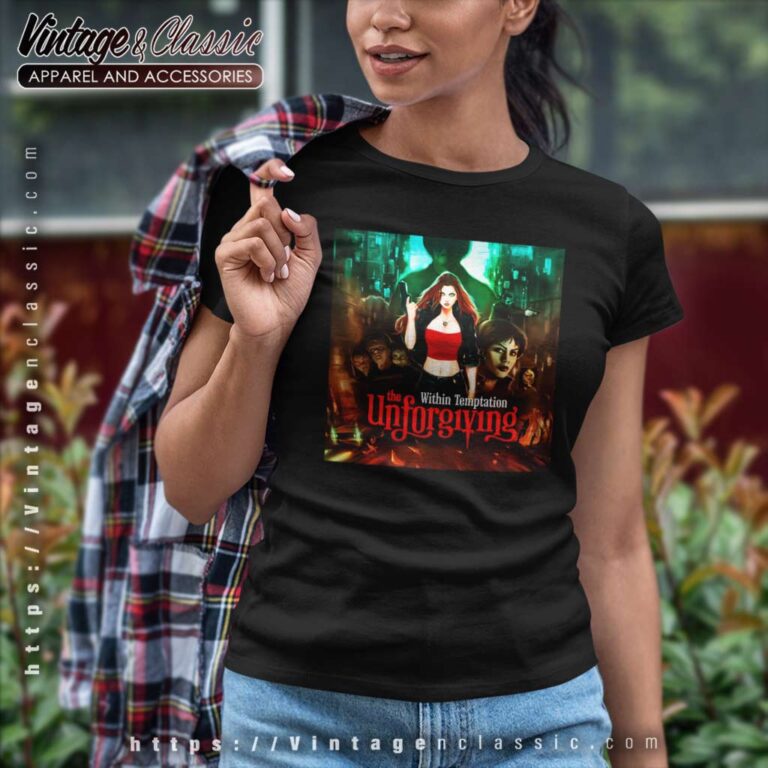 Within Temptation Shirt The Unforgiving Women TShirt 1 Within Temptation Shirt The Unforgiving Women TShirt 1