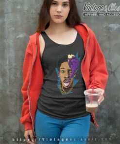 Wiz Khalifa Smoking Tank Top Racerback