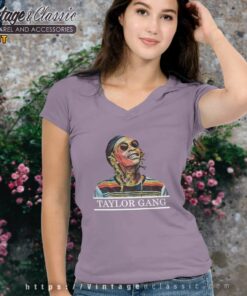 Wiz Khalifa Taylor Gang V Neck TShirt