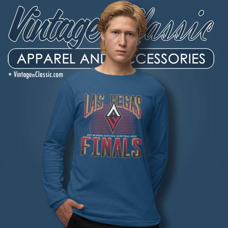 Wnba Las Vegas Aces Time To Shine Finals Long Sleeve Tee Wnba Las Vegas Aces Time To Shine Finals Long Sleeve Tee