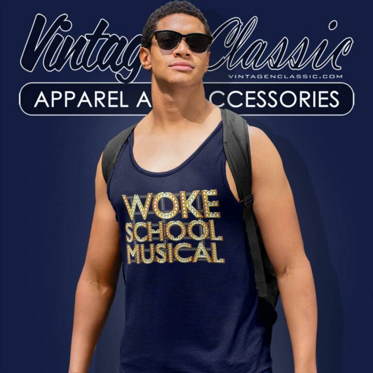 Woke School Musical Tank Top Racerback Woke School Musical Tank Top Racerback
