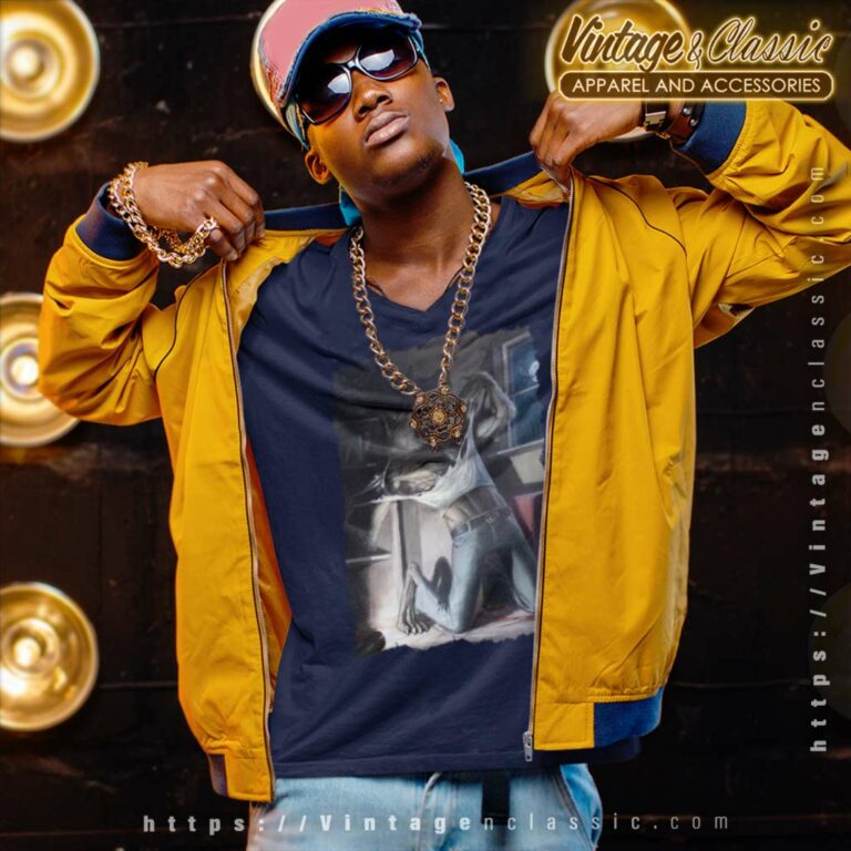 Wolf Ripping Tearing V Neck TShirt 1 Wolf Ripping Tearing V Neck TShirt 1