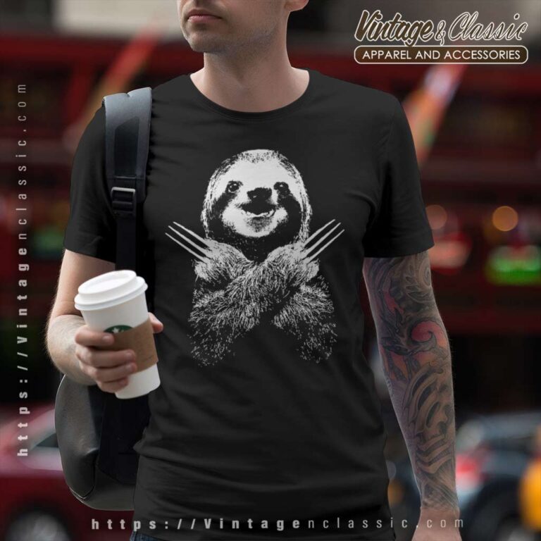 Wolversloth Wolverine Sloth T Shirt Wolversloth Wolverine Sloth T Shirt