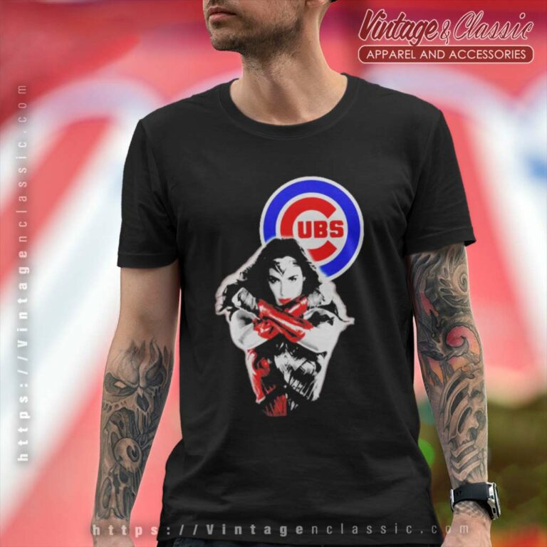 Wonder Woman Chicago Cubs Logo T Shirt Wonder Woman Chicago Cubs Logo T Shirt