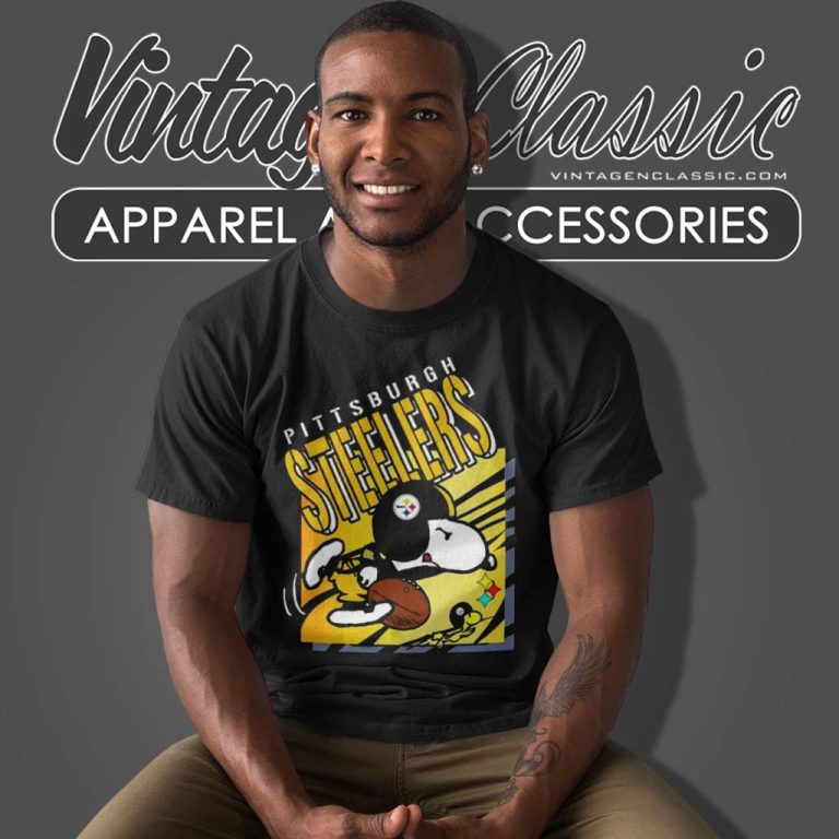 Woodstock And Snoopy Pittsburgh Steelers Nfl Football T Shirt Woodstock And Snoopy Pittsburgh Steelers Nfl Football T Shirt