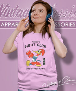 Woody Woodpeckers Fight Club Shirt 6 Woody Woodpeckers Fight Club Women T Shirt