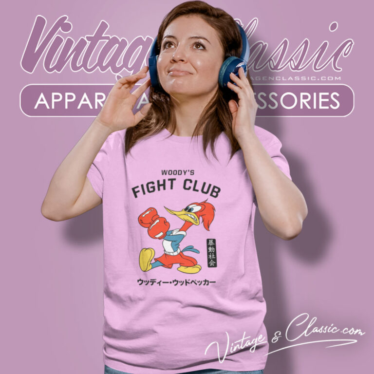 Woody Woodpeckers Fight Club Women T Shirt Woody Woodpeckers Fight Club Women T Shirt