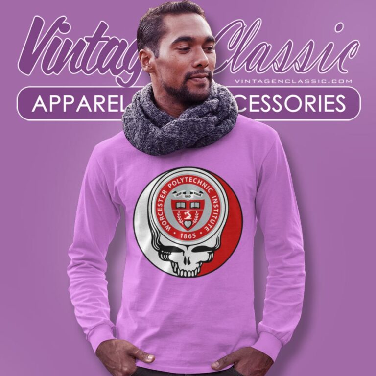 Worcester Polytechnic Institute Grateful Dead Steal Your Face Long Sleeve Tee Worcester Polytechnic Institute Grateful Dead Steal Your Face Long Sleeve Tee