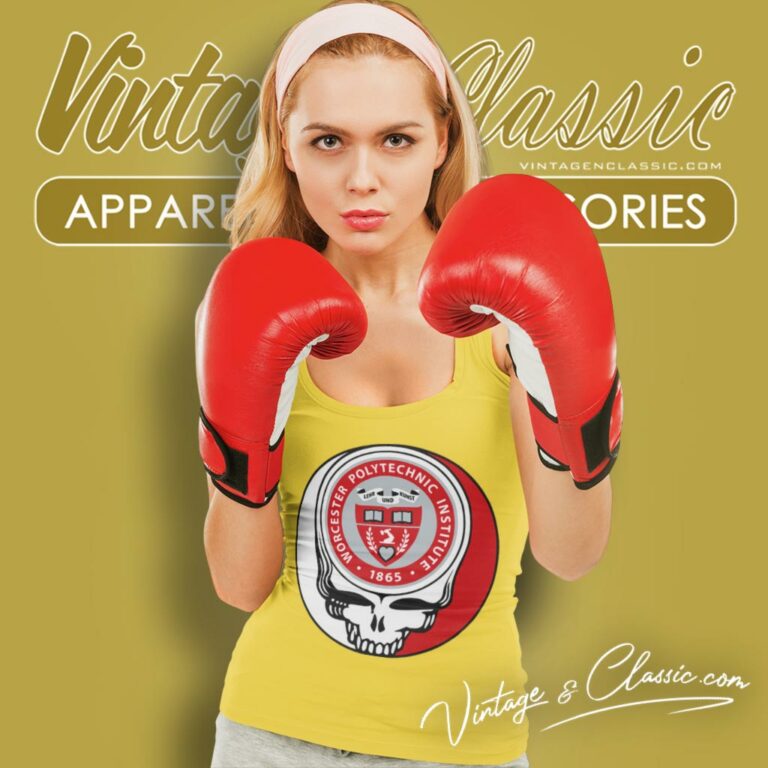 Worcester Polytechnic Institute Grateful Dead Steal Your Face Tank Top Racerback Worcester Polytechnic Institute Grateful Dead Steal Your Face Tank Top Racerback