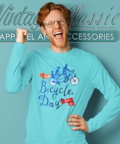 World Bicycle Day June 3th Long Sleeve Tee