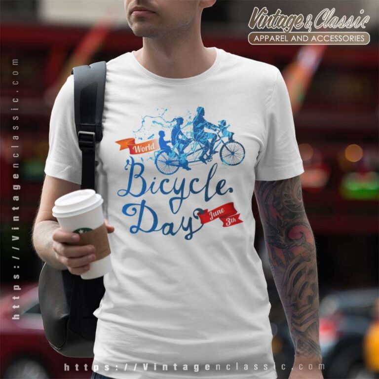 World Bicycle Day June 3th T Shirt World Bicycle Day June 3th T Shirt