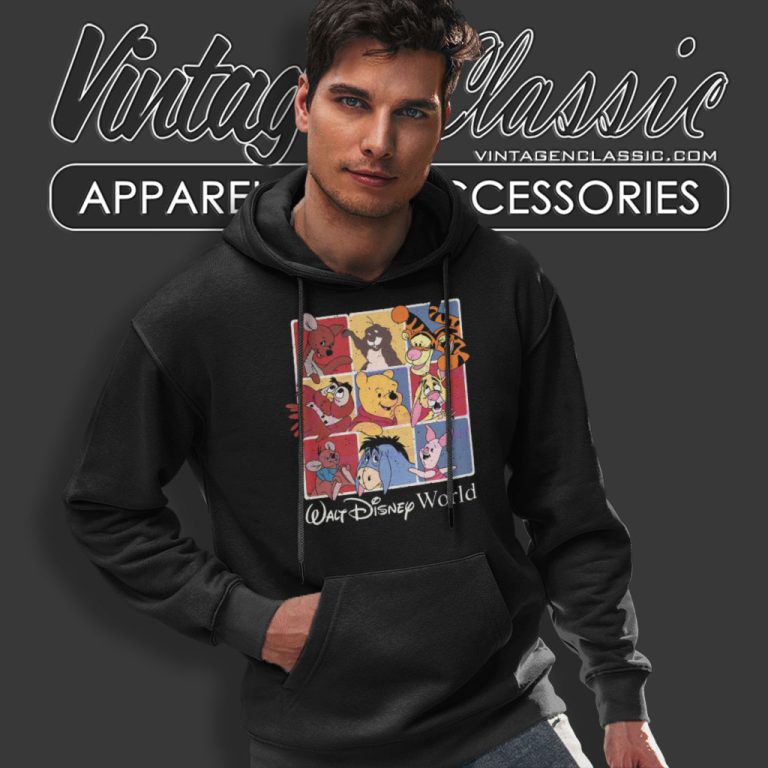 World Disney Pooh Bear And Friend Hoodie World Disney Pooh Bear And Friend Hoodie