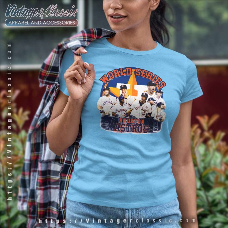 World Series 2022 Houston Astros Greatest Players Women TShirt World Series 2022 Houston Astros Greatest Players Women TShirt