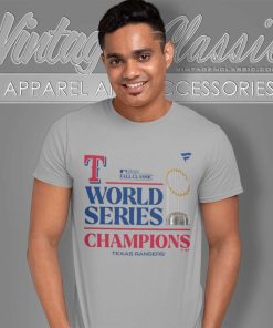 World Series Champions Texas Rangers T Shirt