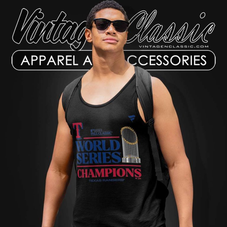 World Series Champions Texas Rangers Tank Top Racerback World Series Champions Texas Rangers Tank Top Racerback