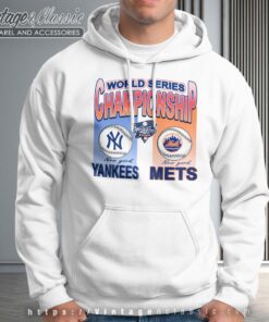 World Series Ny Yankees Vs Mets White hoodie