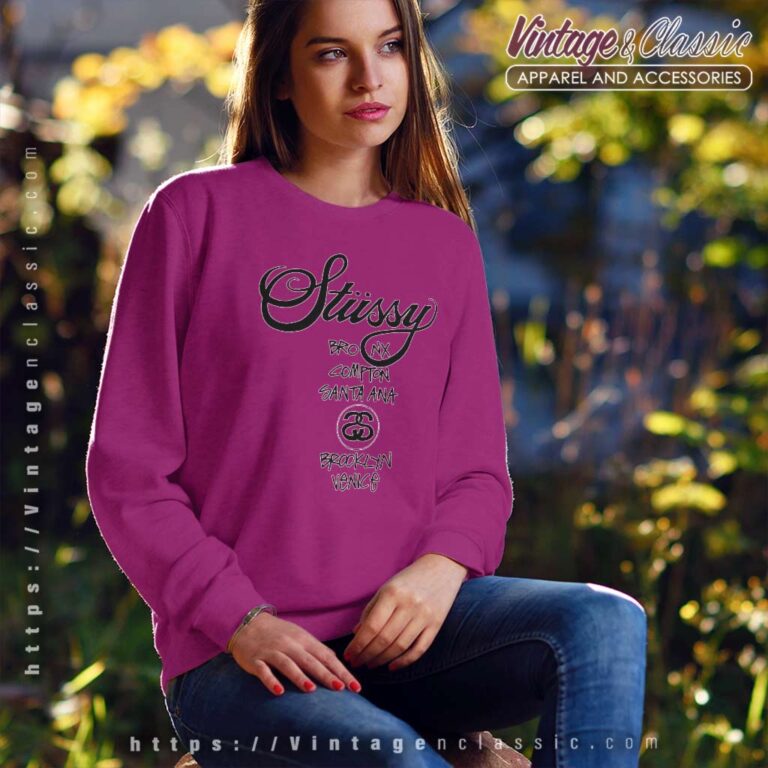 World Tour Stussy Shirt Sweatshirt World Tour Stussy Shirt Sweatshirt