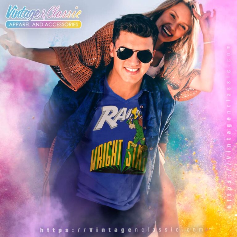 Wright State Raiders Football 1990 V Neck TShirt Wright State Raiders Football 1990 V Neck TShirt