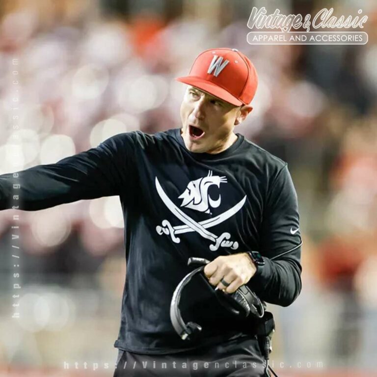 Wsu Pirate Shirt Wsu Honor Mike Leach The Pirate Shirt Men Wsu Pirate Shirt Wsu Honor Mike Leach The Pirate Shirt Men