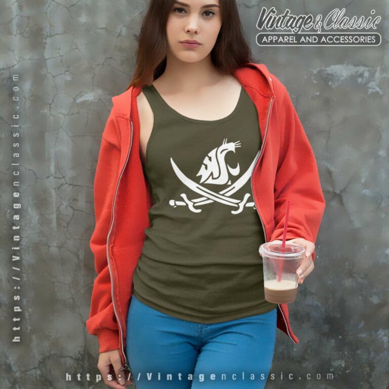 Wsu Pirate Shirt Wsu Honor Mike Leach The Pirate Tank Top Racerback Wsu Pirate Shirt Wsu Honor Mike Leach The Pirate Tank Top Racerback