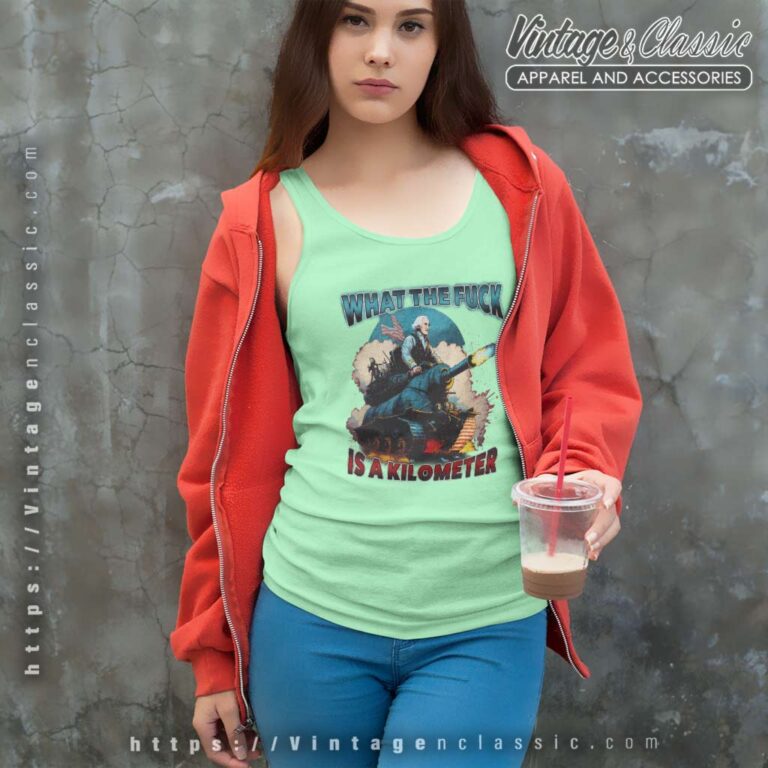 Wtf Is A Kilometer Tank Top Racerback Wtf Is A Kilometer Tank Top Racerback