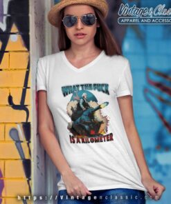 Wtf Is A Kilometer V Neck TShirt