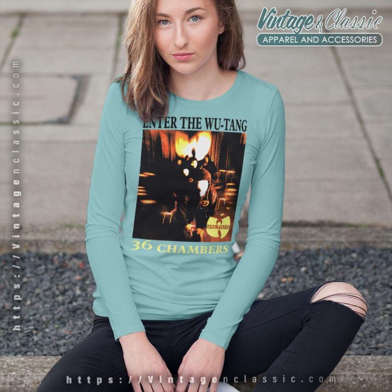 Wu Tang Clan 36 Chambers Long Sleeve Tee Wu Tang Clan 36 Chambers Long Sleeve Tee