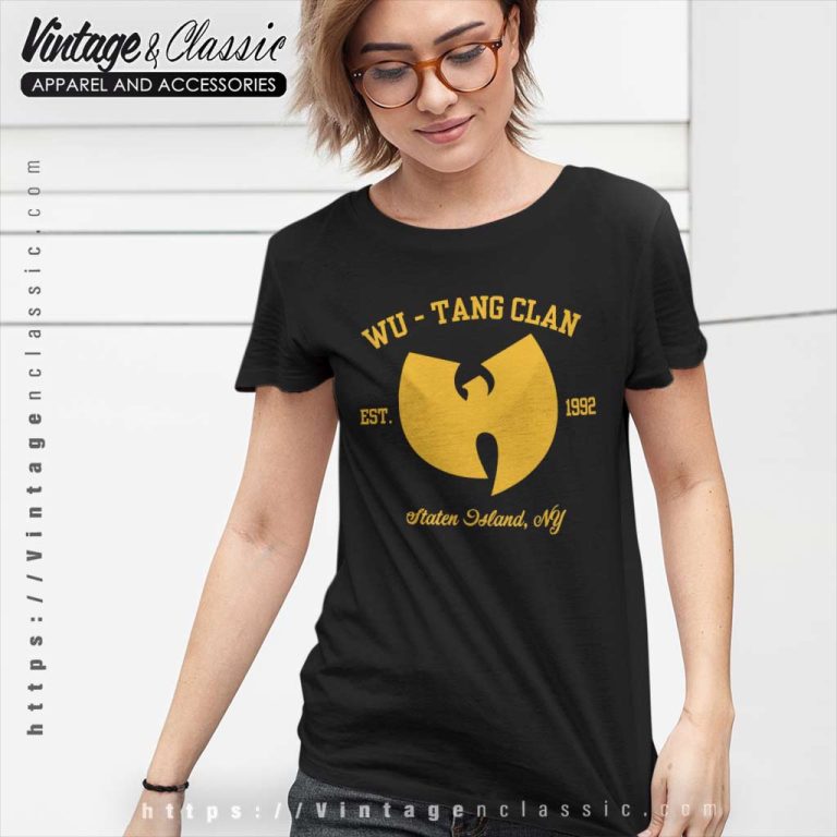 Wu Tang Clan Est 1992 Women TShirt Wu Tang Clan Est 1992 Women TShirt