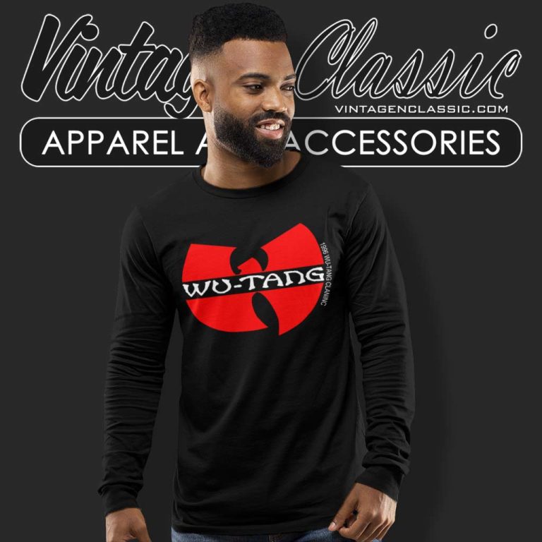 Wu Tang Clan Est 1996 Logo Long Sleeve Tee Wu Tang Clan Est 1996 Logo Long Sleeve Tee