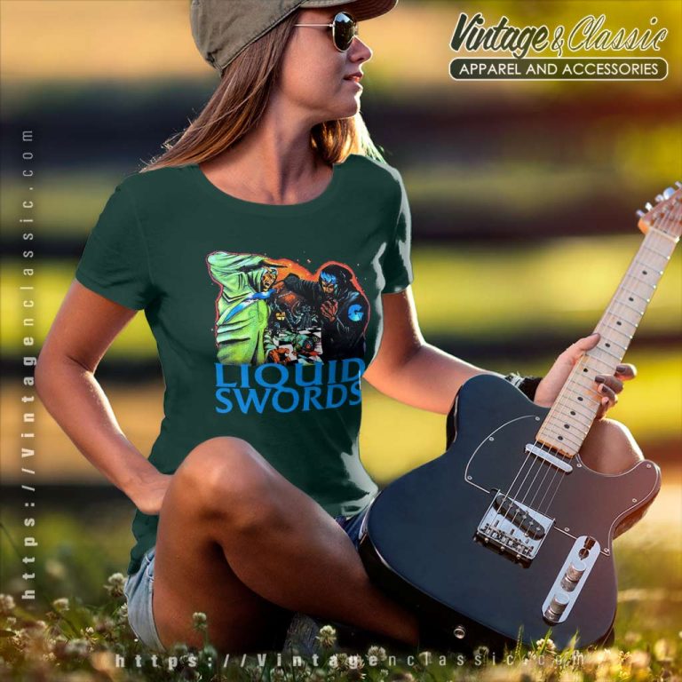 Wu Tang Clan Liquid Swords Women TShirt Wu Tang Clan Liquid Swords Women TShirt
