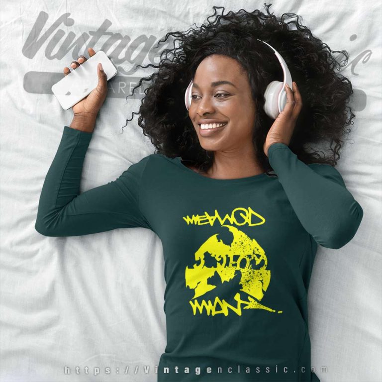 Wu Tang Clan Method Man Long Sleeve Tee Wu Tang Clan Method Man Long Sleeve Tee