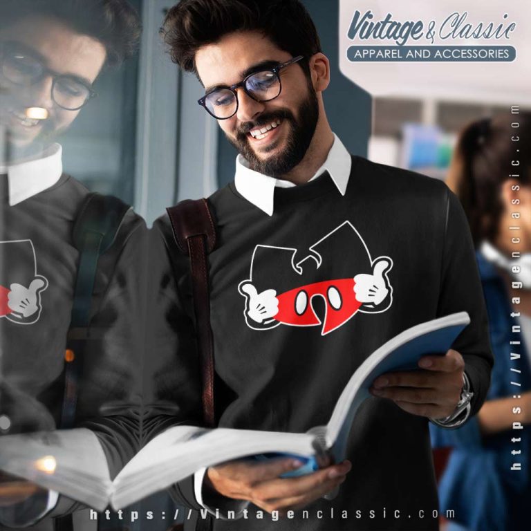 Wu Tang Clan Mickey Mouse Sweatshirt Wu Tang Clan Mickey Mouse Sweatshirt