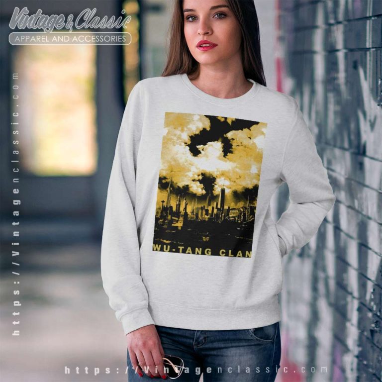Wu Tang Clan Shirt Cloud Symbol Over Nyc Sweatshirt Wu Tang Clan Shirt Cloud Symbol Over Nyc Sweatshirt