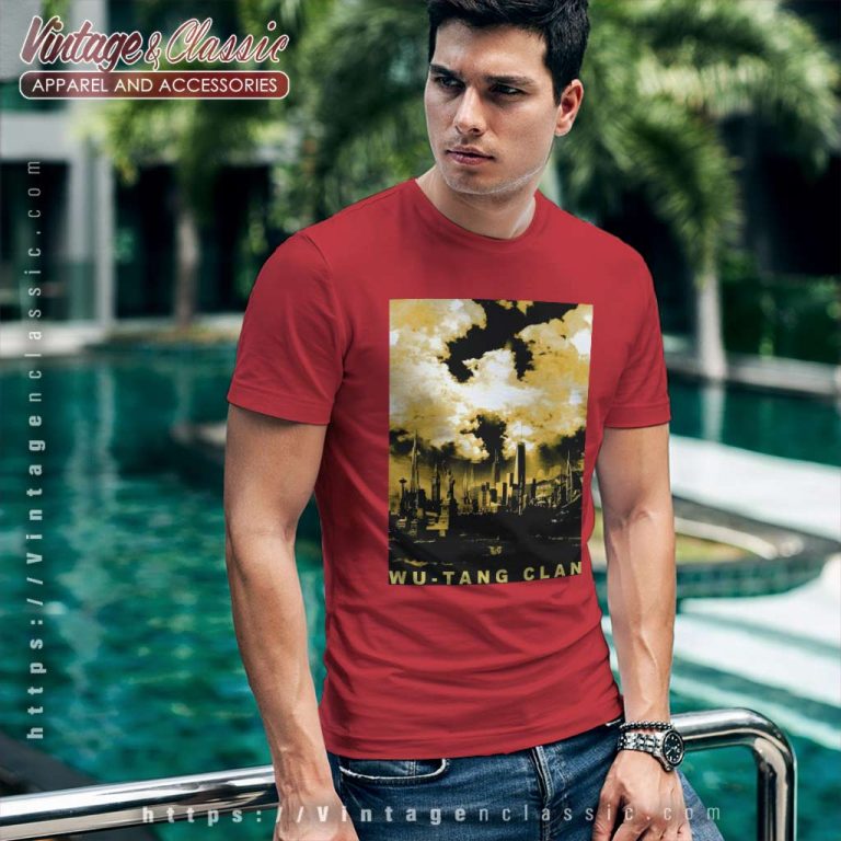 Wu Tang Clan Shirt Cloud Symbol Over Nyc T Shirt Wu Tang Clan Shirt Cloud Symbol Over Nyc T Shirt